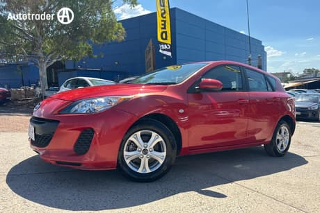 Red 2012 Mazda 3 Hatchback Neo