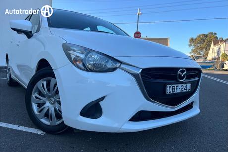 White 2015 Mazda 2 Hatchback Neo