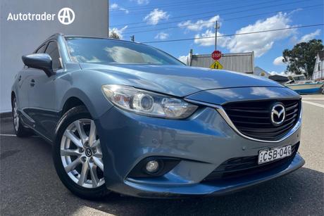 Blue 2014 Mazda 6 Wagon Touring