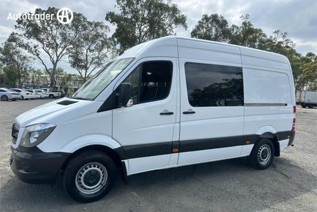White 2017 Mercedes-Benz Sprinter Van 313Cdi Mwb