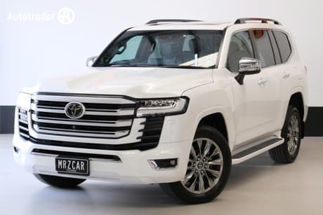 White 2023 Toyota Landcruiser Wagon Lc300 Sahara Zx (4X4)