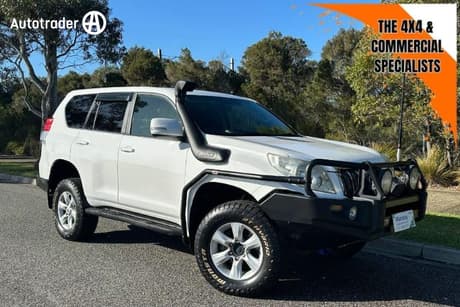 White 2011 Toyota Landcruiser Prado Wagon Gxl (4X4)