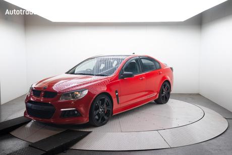 Red 2014 HSV Clubsport Sedan R8