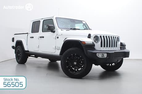 White 2020 Jeep Gladiator Dual Cab Utility Overland (4X4)