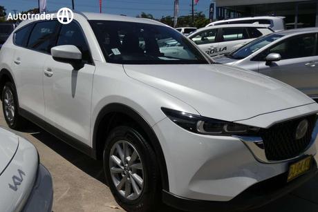 White 2023 Mazda CX-8 Wagon G25 Sport (Fwd)