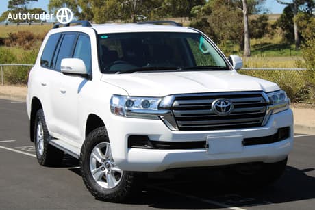 White 2016 Toyota Landcruiser Wagon Gxl (4X4)