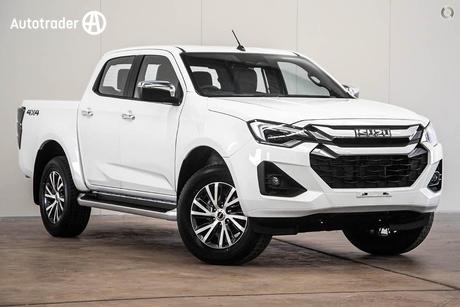 White 2025 Isuzu D-MAX Crew Cab Utility Ls-U+ (4X4)