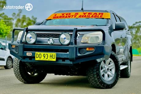 Grey 2012 Holden Colorado Crew Cab Pickup Lx (4X4)