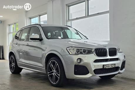 Silver 2016 BMW X3 Wagon Xdrive 20I