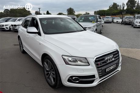 White 2015 Audi SQ5 Wagon 3.0 Tdi Quattro