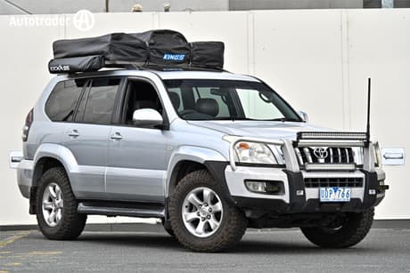 Silver 2003 Toyota Landcruiser Prado Wagon Grande (4X4)