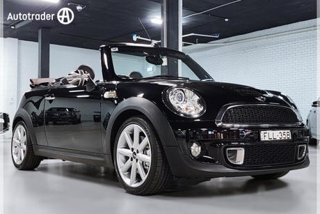 Black 2014 Mini Cabrio Convertible Cooper S Highgate