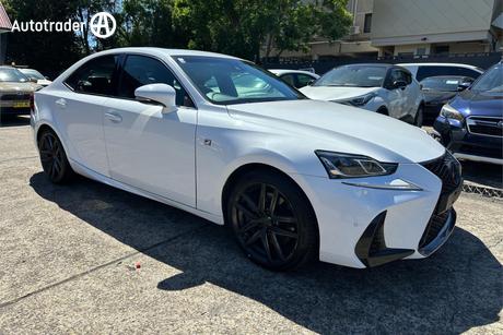 White 2018 Lexus IS350 Sedan F Sport