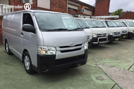 Silver 2018 Toyota HiAce Van Lwb