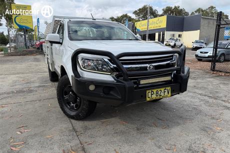 White 2018 Holden Colorado Cab Chassis Ls (4X4)