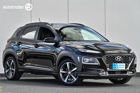 Black 2017 Hyundai Kona Wagon Highlander (Awd)