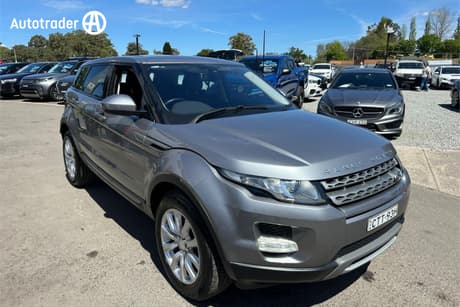 Grey 2014 Land Rover Range Rover Evoque SUV TD4 PURE 4X4