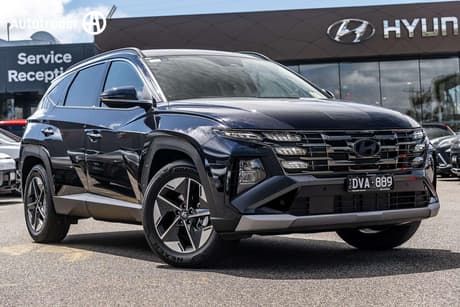 Blue 2025 Hyundai Tucson Wagon Elite (Fwd)