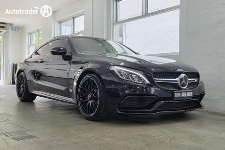 Black 2017 Mercedes-Benz C63 Coupe S