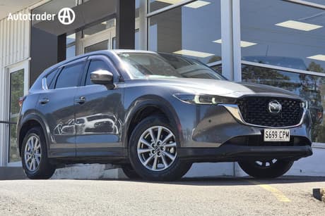 Grey 2022 Mazda CX-5 Wagon Touring (Awd)