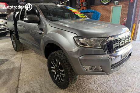 Silver 2015 Ford Ranger Super Cab Utility Xlt 3.2 Hi-Rider (4X2)