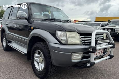 Black 2002 Toyota Landcruiser Prado Wagon Grande (4X4)