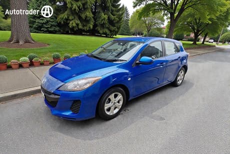 Blue 2012 Mazda 3 Sedan Neo