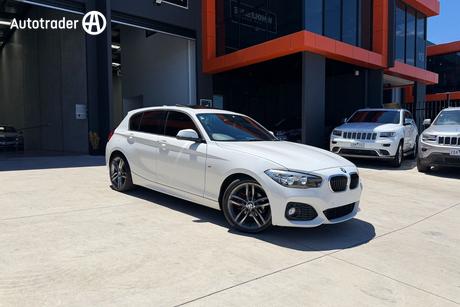 White 2015 BMW 118I Hatchback