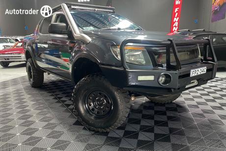 Grey 2015 Ford Ranger Dual Cab Utility Xls (4X4)