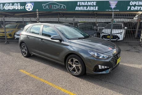 Grey 2021 Hyundai I30 Hatchback Active