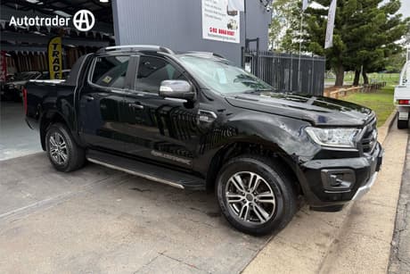 Black 2020 Ford Ranger Double Cab Pick Up Wildtrak 3.2 (4X4)