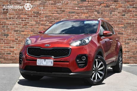 Red 2017 Kia Sportage Wagon Sli (Fwd)