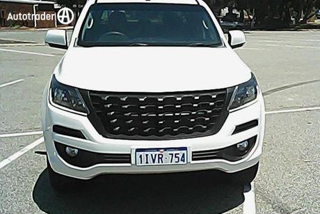 White 2017 Holden Colorado Ute Tray