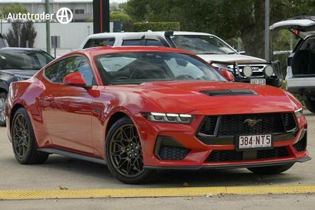 Red 2024 Ford Mustang Fastback Gt 5.0 V8