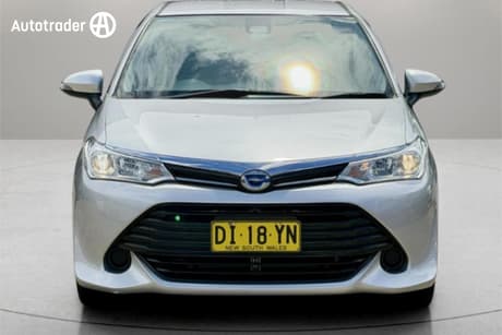 Silver 2017 Toyota Corolla Sedan Axio (Hybrid)