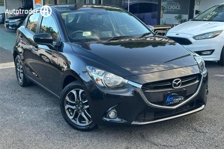 Black 2014 Mazda 2 Hatchback Genki