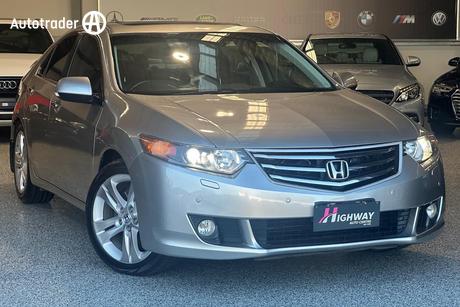 Silver 2008 Honda Accord Euro Sedan LUXURY F
