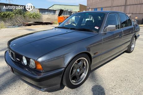 Grey 1990 BMW M5 Sedan