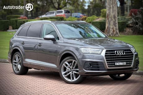 Grey 2018 Audi Q7 Wagon 50 Tdi Quattro