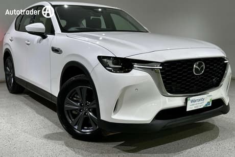 White 2023 Mazda CX-60 Wagon P50E Evolve Phev
