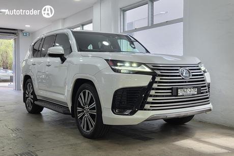 White 2022 Lexus LX500D Wagon Sports Luxury