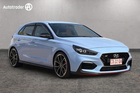 Blue 2018 Hyundai I30 Hatchback N Performance