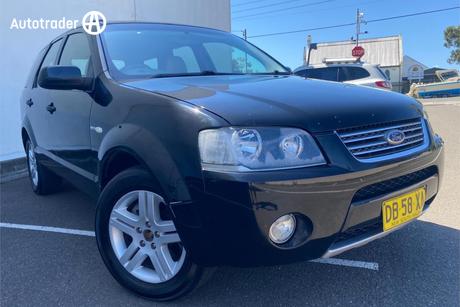 Black 2004 Ford Territory Wagon Ghia (4X4)
