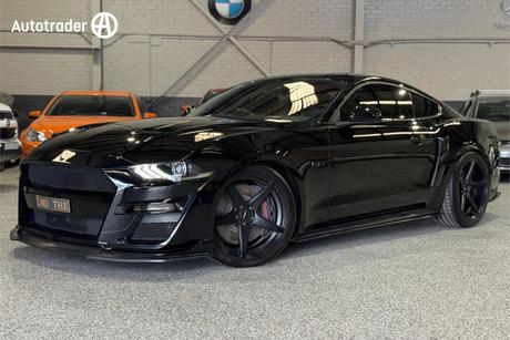 Black 2018 Ford Mustang Coupe Fastback Gt 5.0 V8