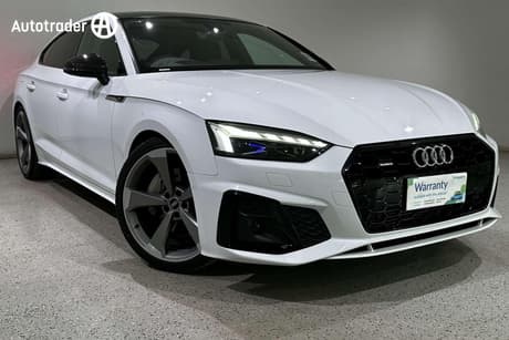 White 2021 Audi A5 Sportback 45 Tfsi Quattro S Line Mhev