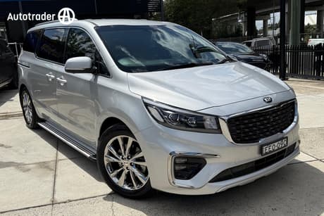 Silver 2019 Kia Carnival Wagon Platinum