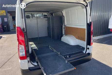 White 2019 Toyota HiAce Van Lwb