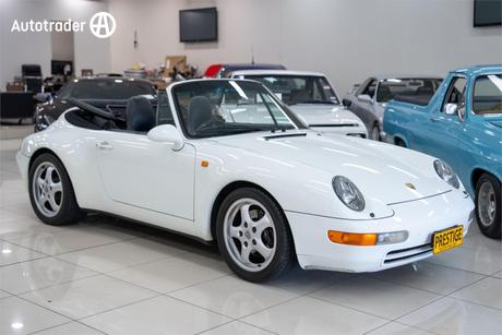 White 1996 Porsche 911 Cabriolet Carrera
