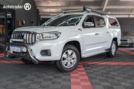 White 2018 LDV T60 Double Cab Utility Luxe (4X4)