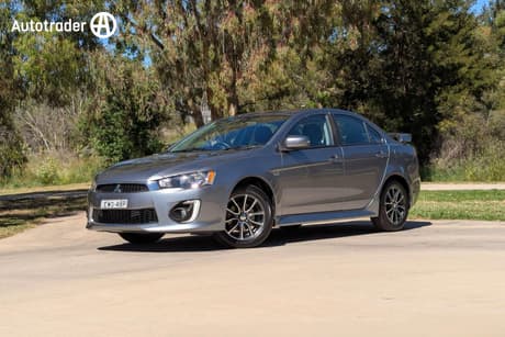 Grey 2017 Mitsubishi Lancer Sedan Es Sport